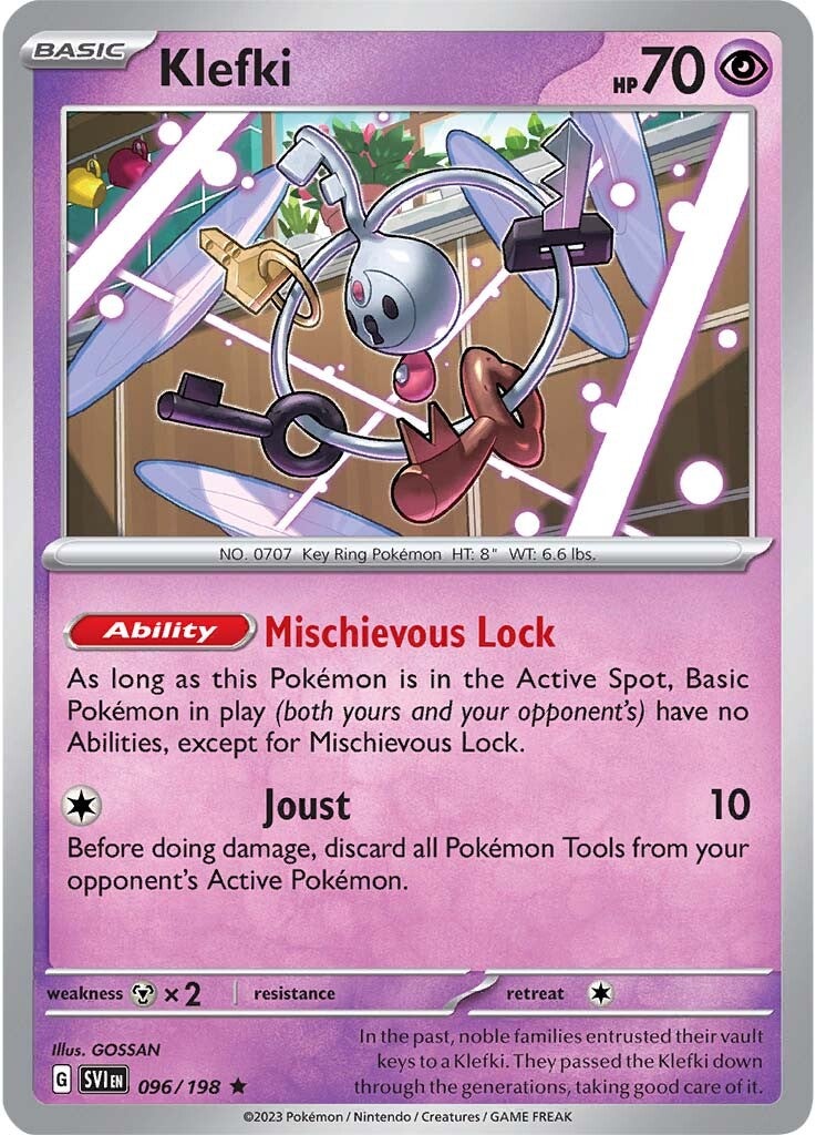 Klefki (096/198) [Scarlet & Violet: Base Set] | Good Games Morley