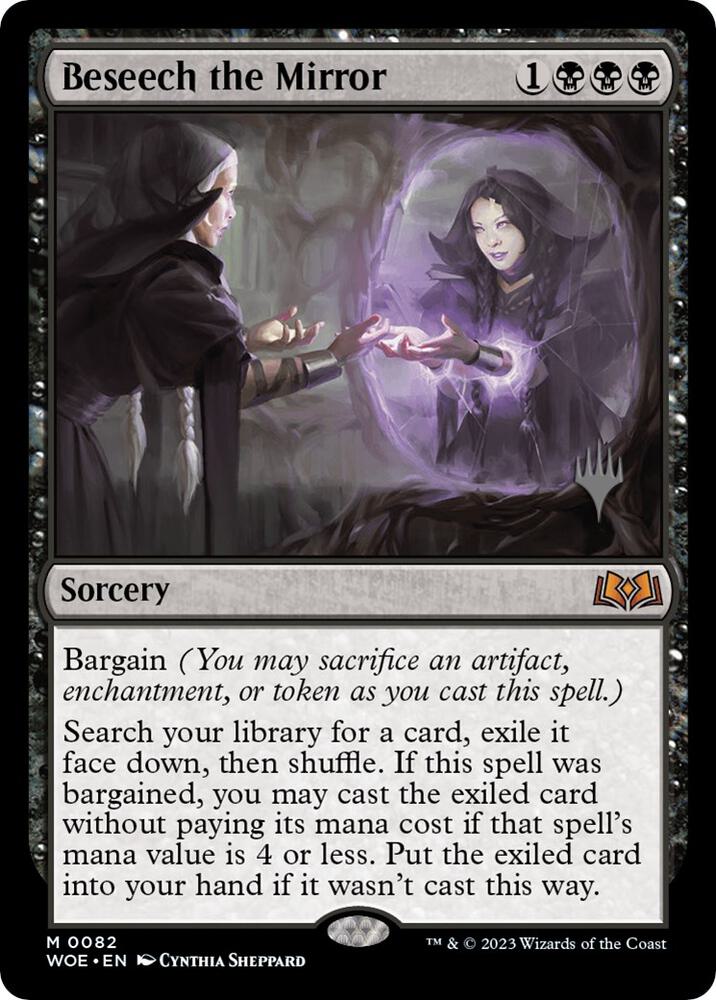 Beseech the Mirror 82p/200 (Promo Pack: Wilds of Eldraine)  | Good Games Morley