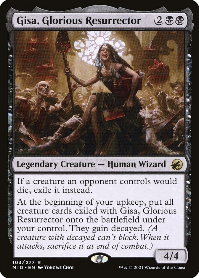 Gisa Glorious Resurrector 103 (Innistrad: Midnight Hunt)  | Good Games Morley