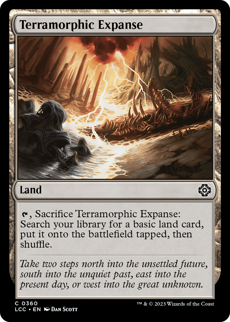 Terramorphic Expanse [The Lost Caverns of Ixalan Commander] | Good Games Morley
