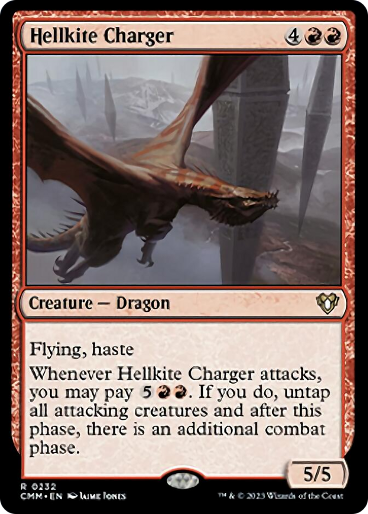 Hellkite Charger [Commander Masters] | Good Games Morley