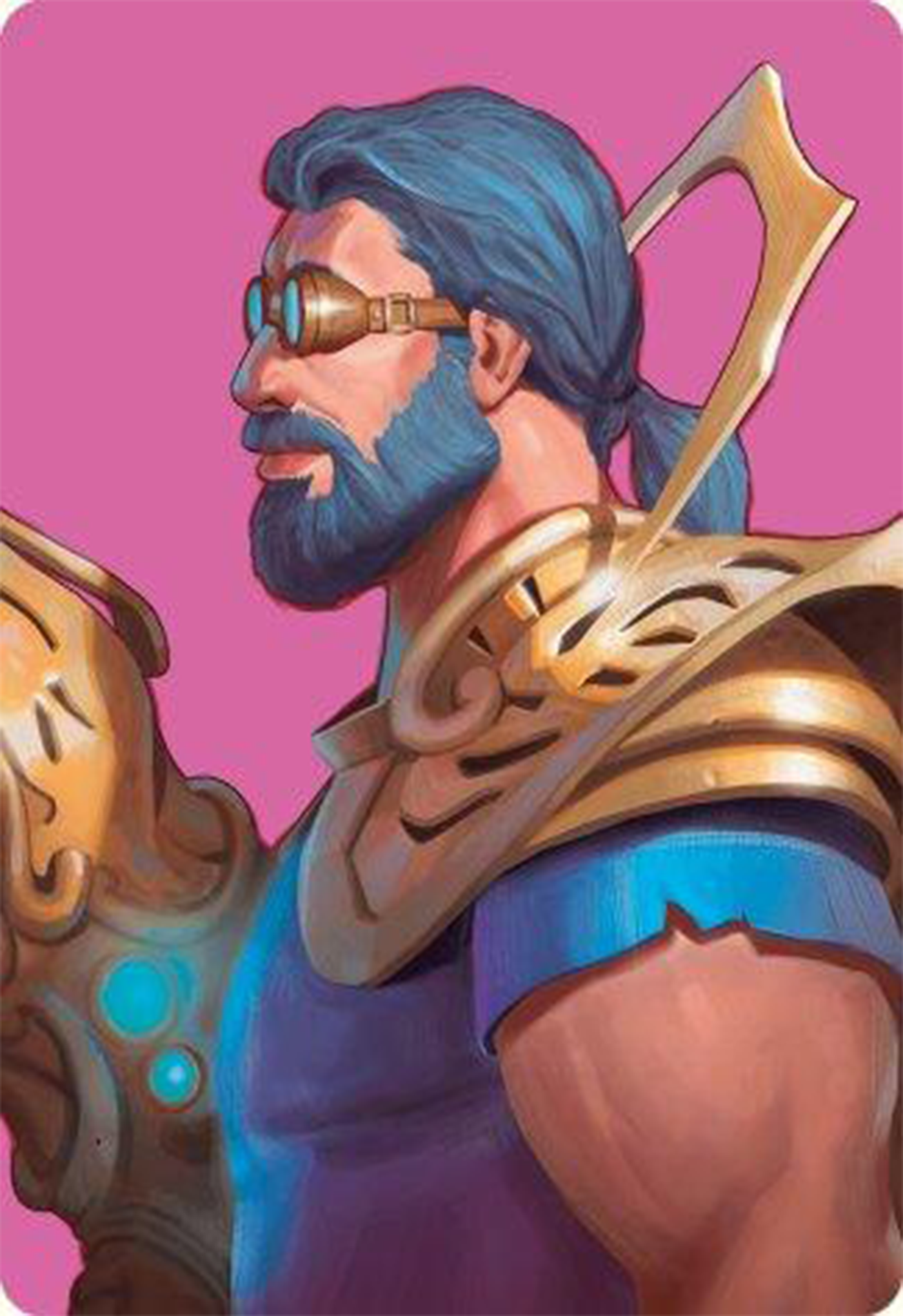 Satya, Aetherflux Genius Art Card [Modern Horizons 3 Art Series] | Good Games Morley