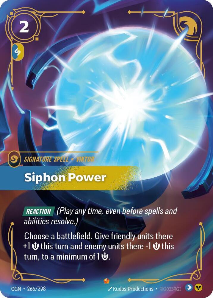 Siphon Power 266/298 (Origins)  - Foil | Good Games Morley