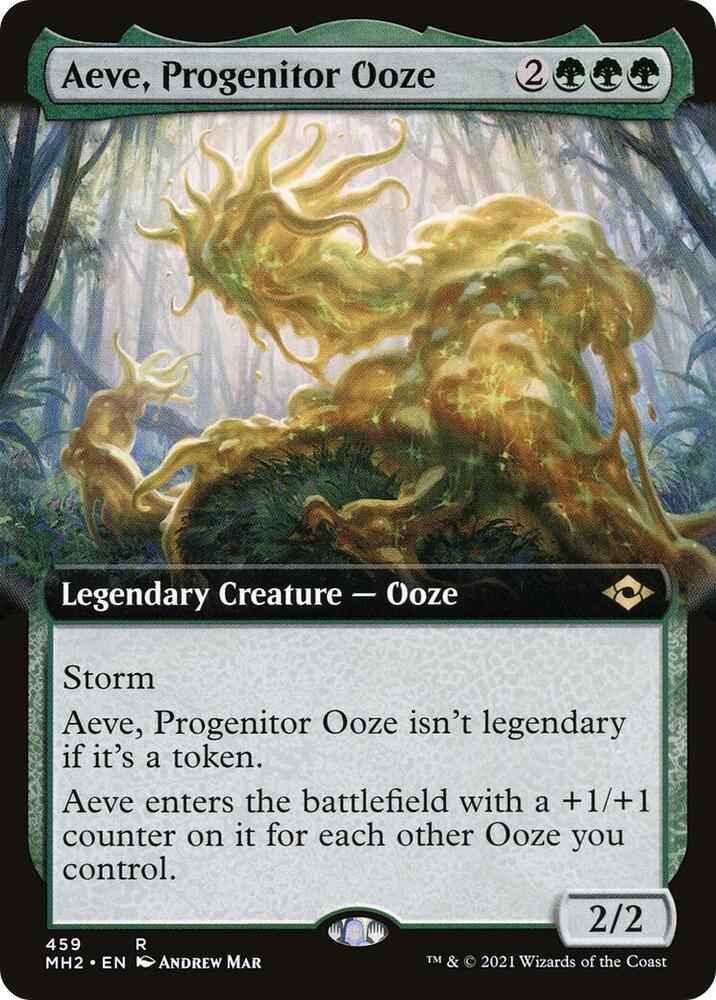 Aeve Progenitor Ooze Extended Art 459 (Modern Horizons 2)  - Foil | Good Games Morley