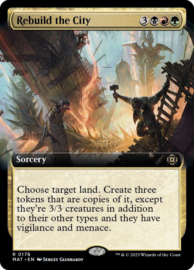 Rebuild the City 178/50 (March of the Machine: The Aftermath)  - Extended Art | Good Games Morley