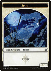Spirit (002) // Spirit (010) Double-Sided Token [Ravnica Allegiance Guild Kit Tokens] | Good Games Morley