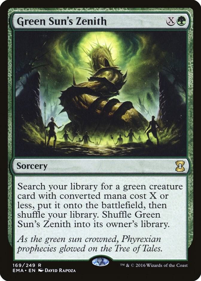 Green Sun's Zenith 169/249 (Eternal Masters)  - Foil | Good Games Morley