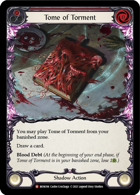 Tome of Torment [MON194] (Monarch)  1st Edition Normal | Good Games Morley
