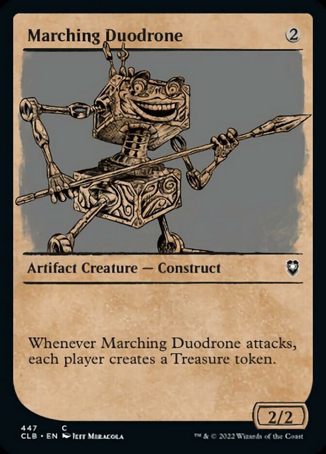 Marching Duodrone (Showcase) [Commander Legends: Battle for Baldur's Gate] | Good Games Morley