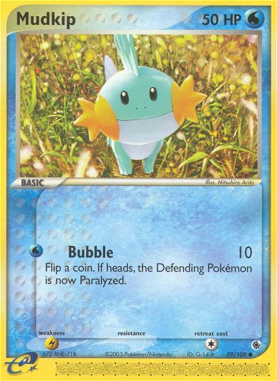 Mudkip (59/109) [EX: Ruby & Sapphire] | Good Games Morley