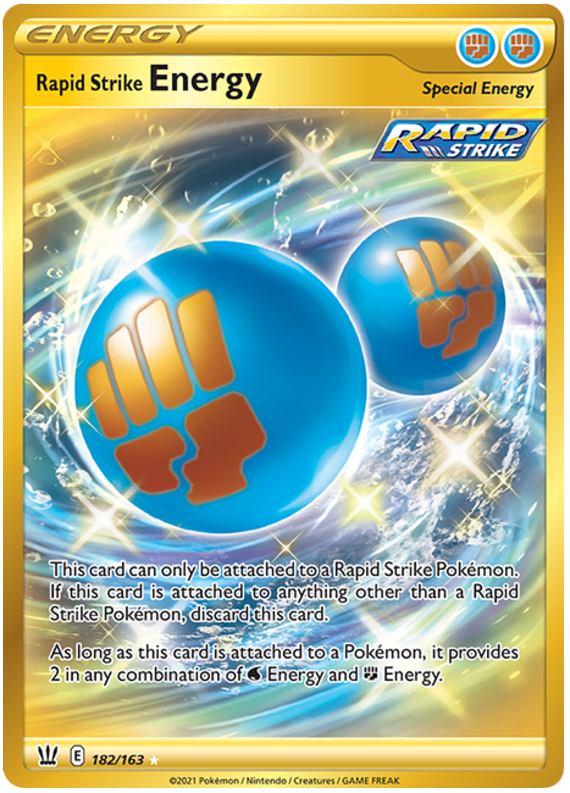 Rapid Strike Energy (182/163) [Sword & Shield: Battle Styles] | Good Games Morley