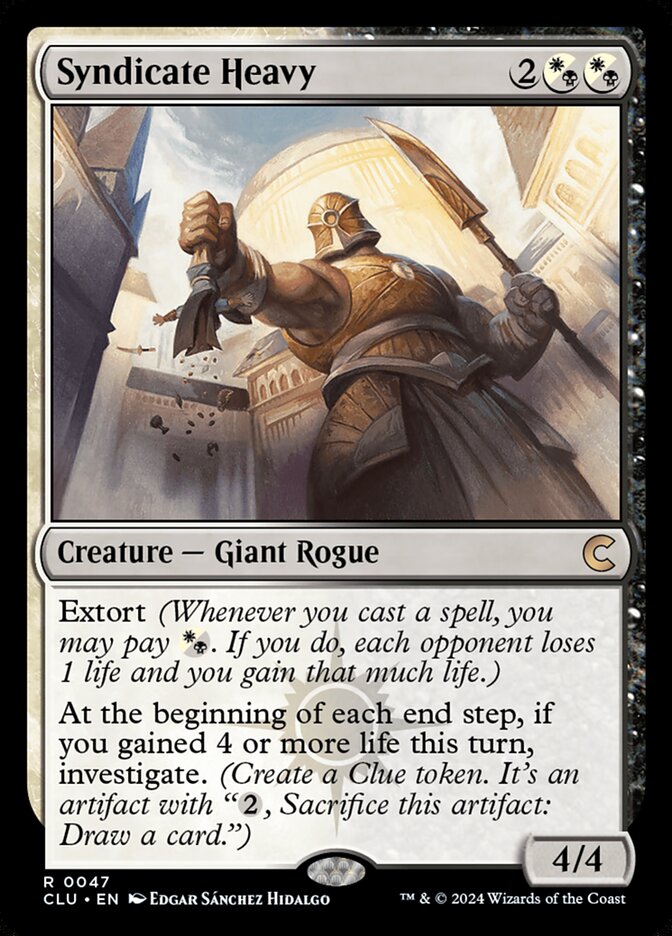 Syndicate Heavy 47/284 (Ravnica: Clue Edition)  | Good Games Morley