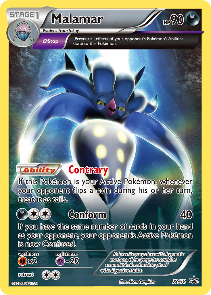 Malamar (XY58) [XY: Black Star Promos] | Good Games Morley