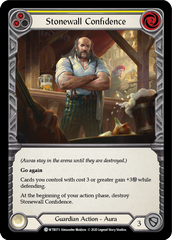 Stonewall Confidence (Yellow) [U-WTR073] (Welcome to Rathe Unlimited)  Unlimited Rainbow Foil | Good Games Morley