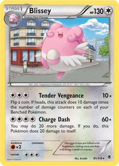 Blissey 081/119 (Miscellaneous Cards & Products)  - Cosmo Holofoil | Good Games Morley