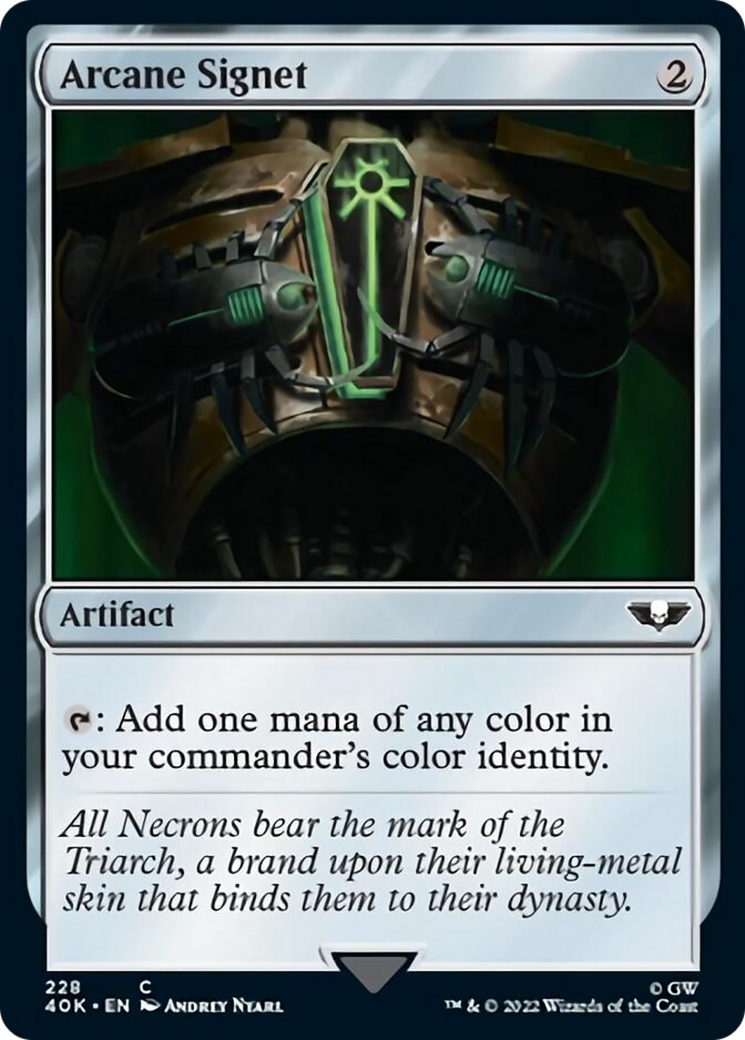 Arcane Signet (228) [Warhammer 40,000] | Good Games Morley