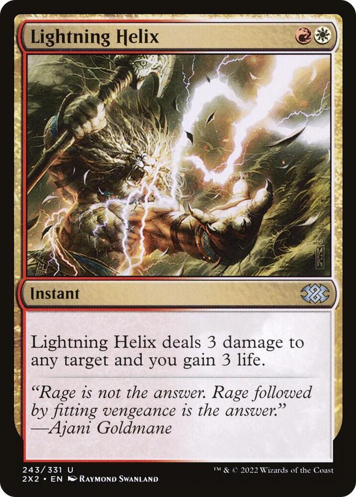 Lightning Helix 243/331 (Double Masters 2022)  | Good Games Morley