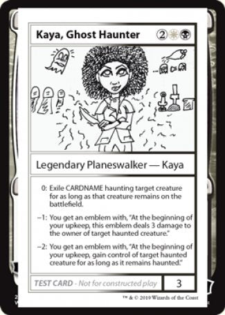 Kaya, Ghost Haunter (2021 Edition) [Mystery Booster Playtest Cards] | Good Games Morley