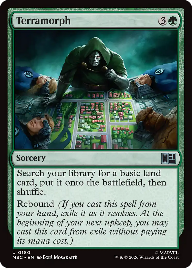 Terramorph (Surge Foil) [Marvel Super Heroes Commander] | Good Games Morley