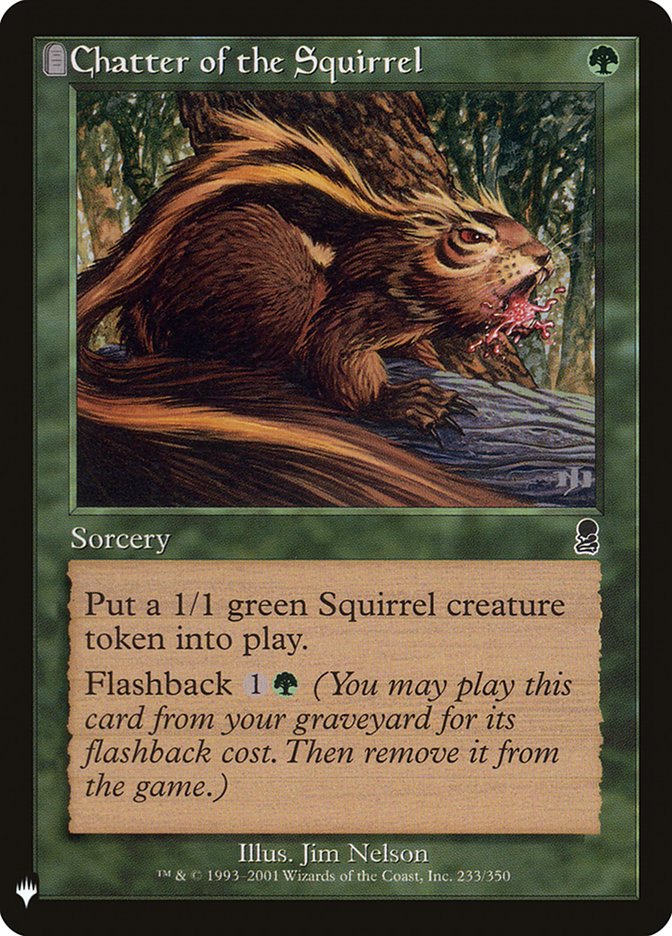 Chatter of the Squirrel [Mystery Booster] | Good Games Morley