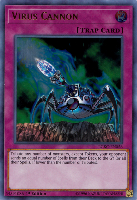 Virus Cannon [LCKC-EN056] Ultra Rare | Good Games Morley