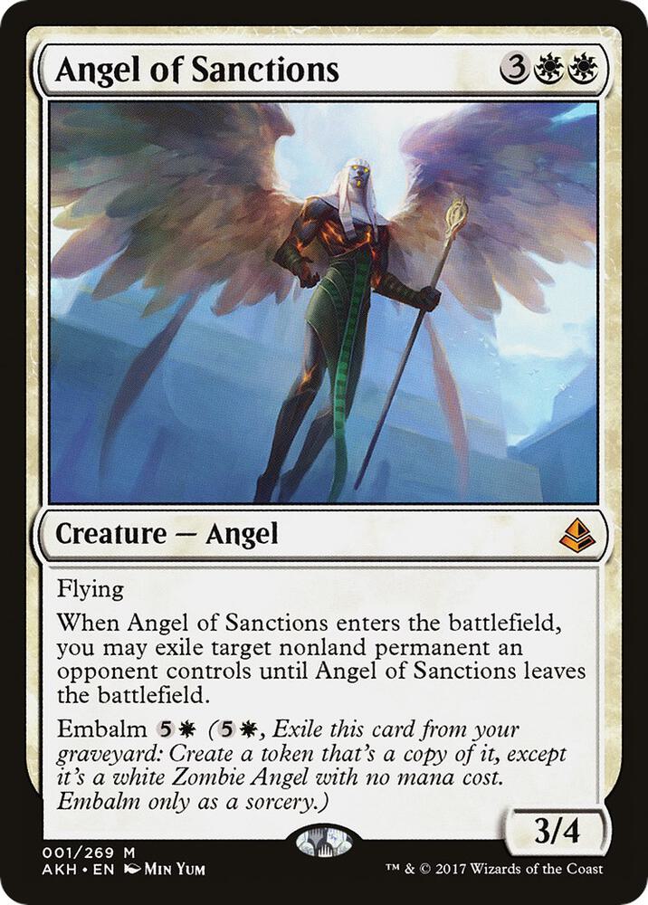 Angel of Sanctions 1 (Amonkhet)  | Good Games Morley