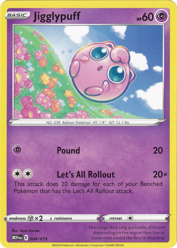 Jigglypuff 004/015 (McDonald's Promos 2024)  | Good Games Morley