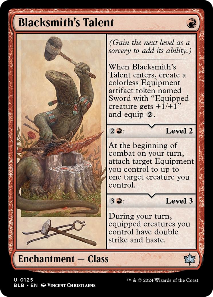 Blacksmith's Talent [Bloomburrow] | Good Games Morley