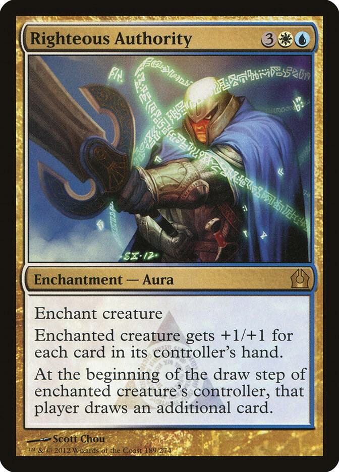 Righteous Authority 189/274 (Return to Ravnica)  | Good Games Morley