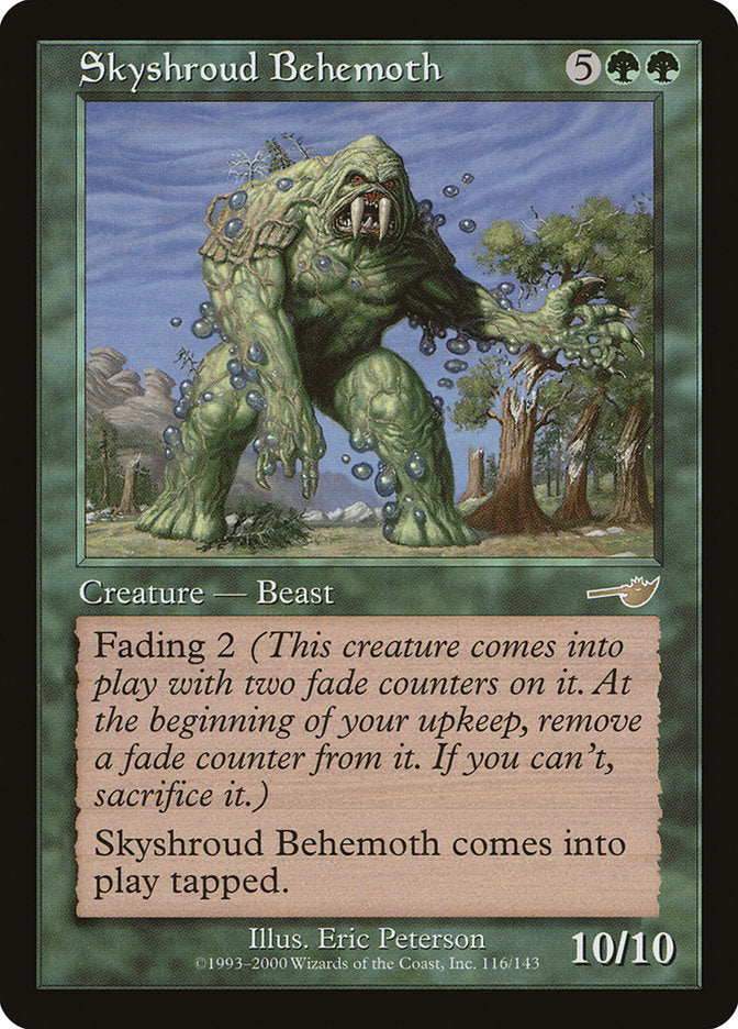 Skyshroud Behemoth 116/143 (Nemesis)  | Good Games Morley