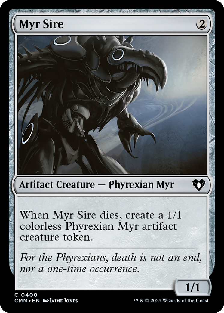 Myr Sire [Commander Masters] | Good Games Morley