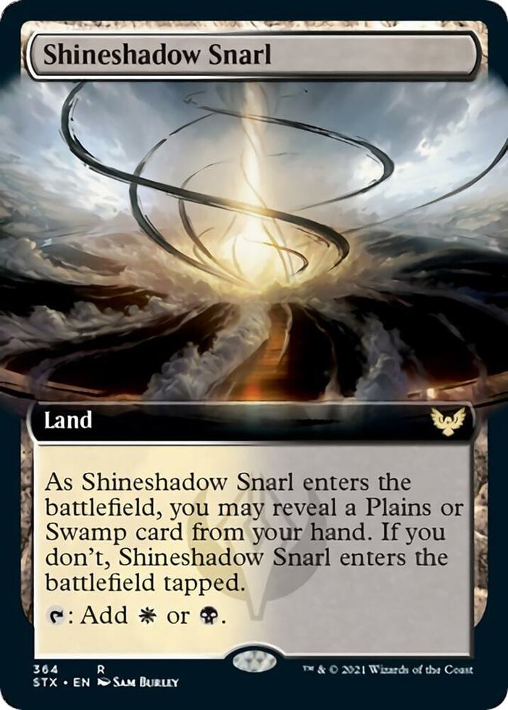 Shineshadow Snarl Extended Art 364 (Strixhaven: School of Mages)  | Good Games Morley