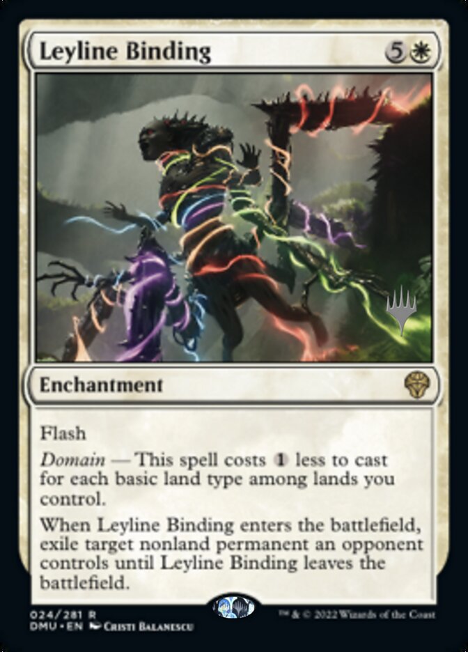 Leyline Binding (Promo Pack) [Dominaria United Promos] | Good Games Morley