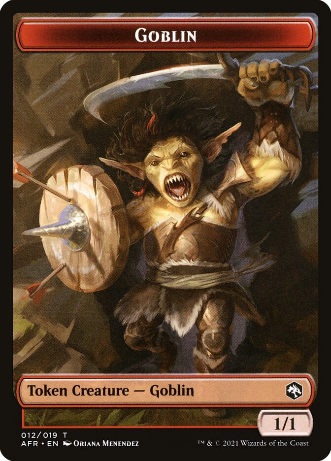 Lost Mine of Phandelver // Goblin Double-Sided Token [Dungeons & Dragons: Adventures in the Forgotten Realms Tokens] | Good Games Morley