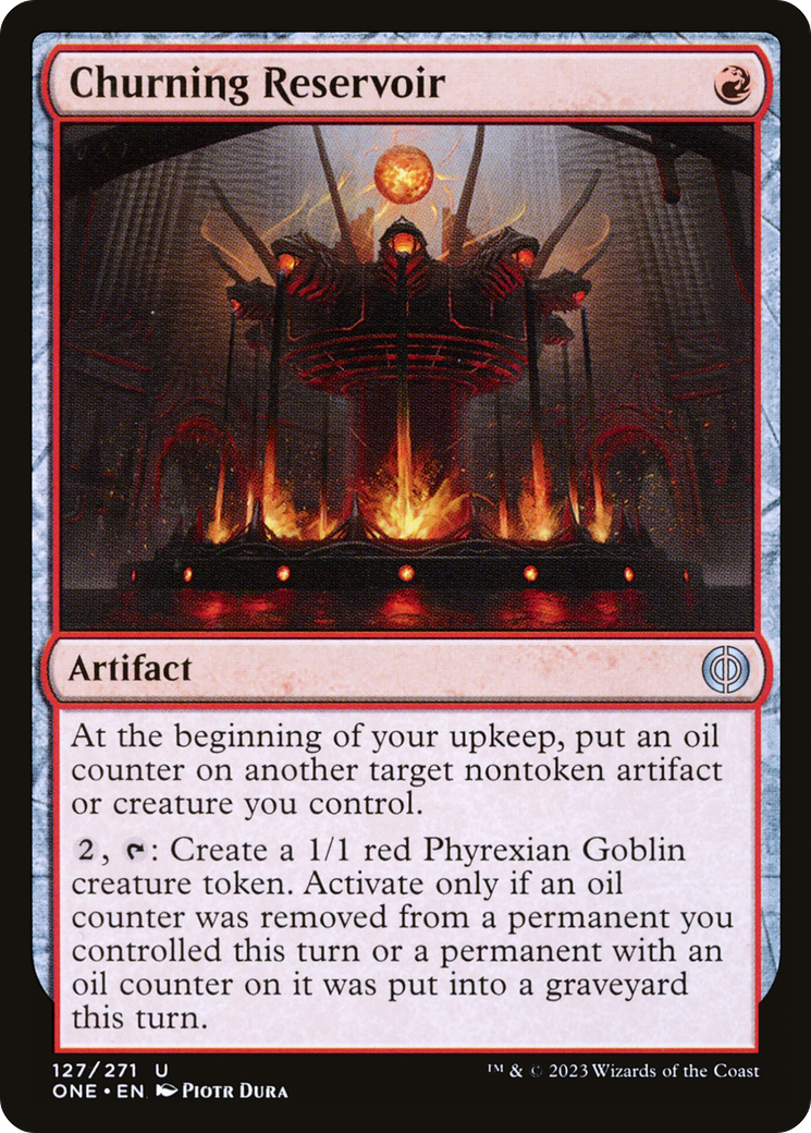 Churning Reservoir [Phyrexia: All Will Be One] | Good Games Morley