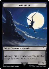 Assassin // Emblem - The Capitoline Triad Double-Sided Token [Assassin's Creed Tokens] | Good Games Morley