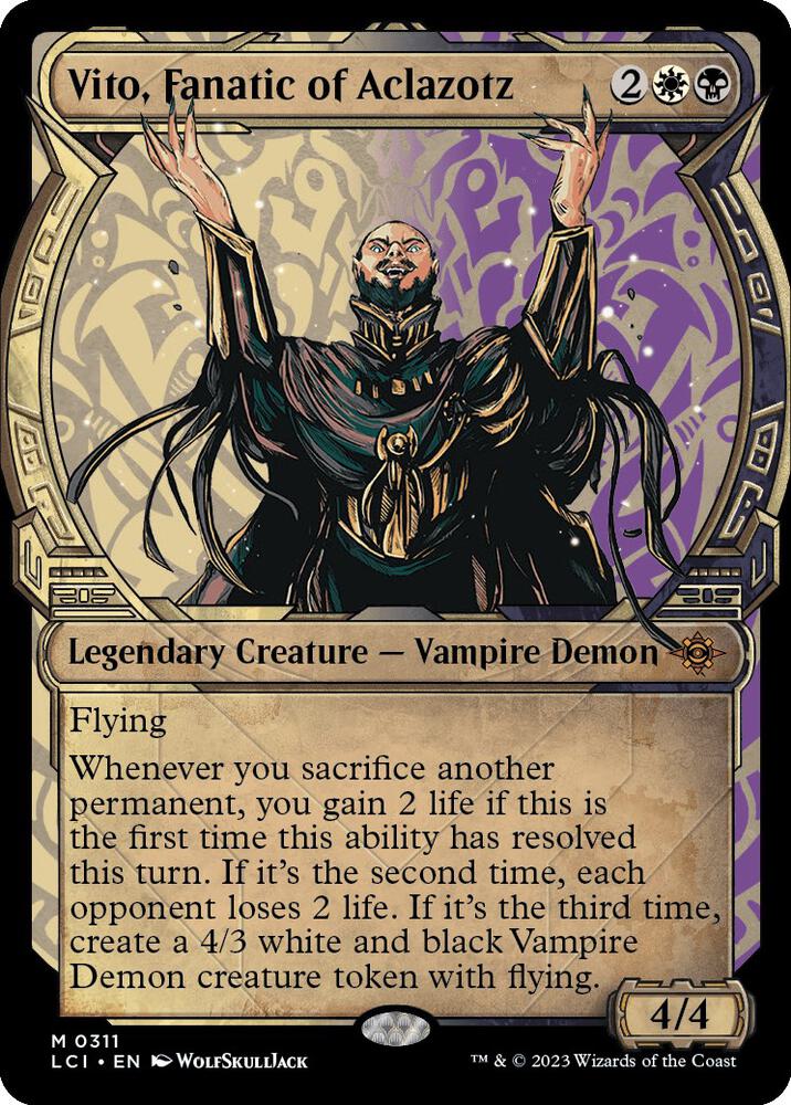 Vito, Fanatic of Aclazotz 311/291 (The Lost Caverns of Ixalan)  - Showcase | Good Games Morley