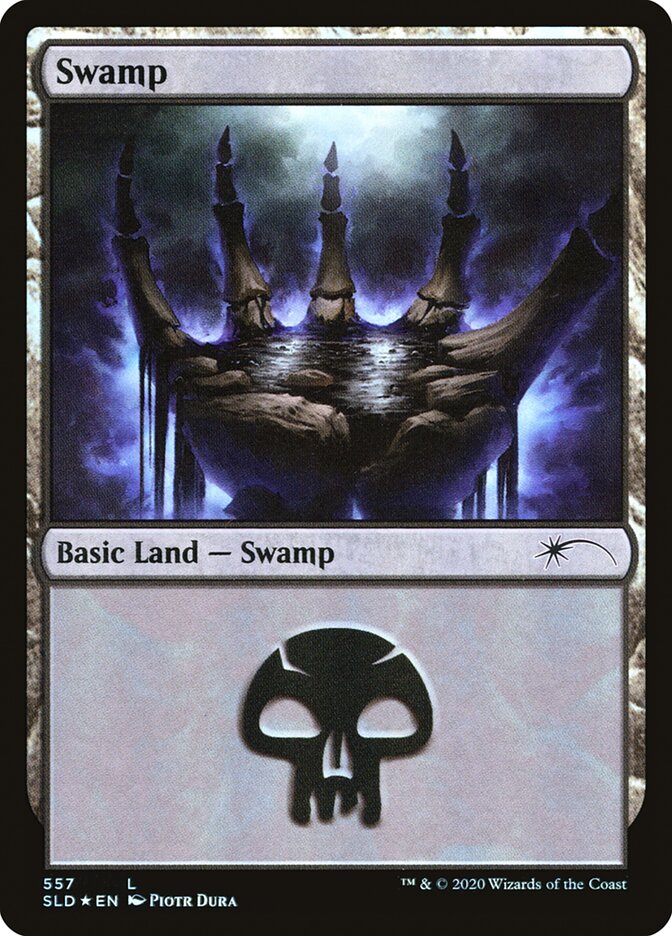 Swamp (Discarding) (557) [Secret Lair Drop Promos] | Good Games Morley