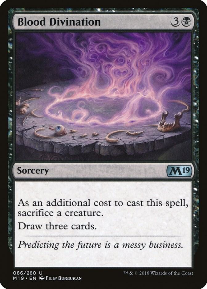 Blood Divination 86/280 (Core Set 2019)  | Good Games Morley