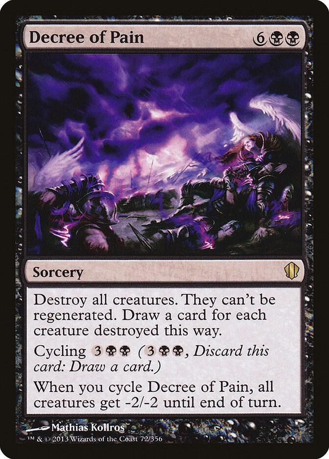 Decree of Pain 72/356 (Commander 2013)  | Good Games Morley