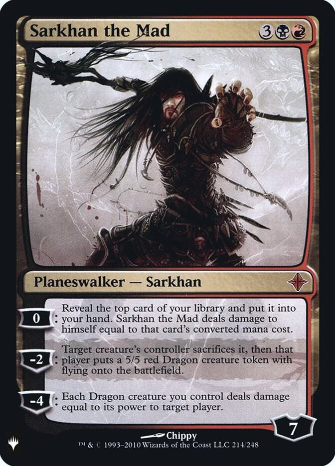 Sarkhan the Mad 214 (The List Reprints)  - Foil | Good Games Morley
