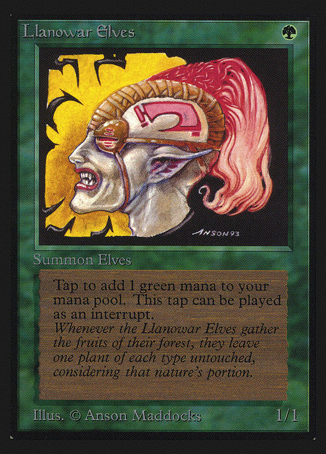 Llanowar Elves [Collectors' Edition] | Good Games Morley