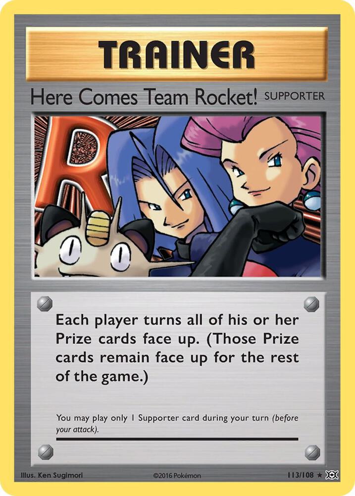 Here Comes Team Rocket! 113/108 (XY - Evolutions)  | Good Games Morley
