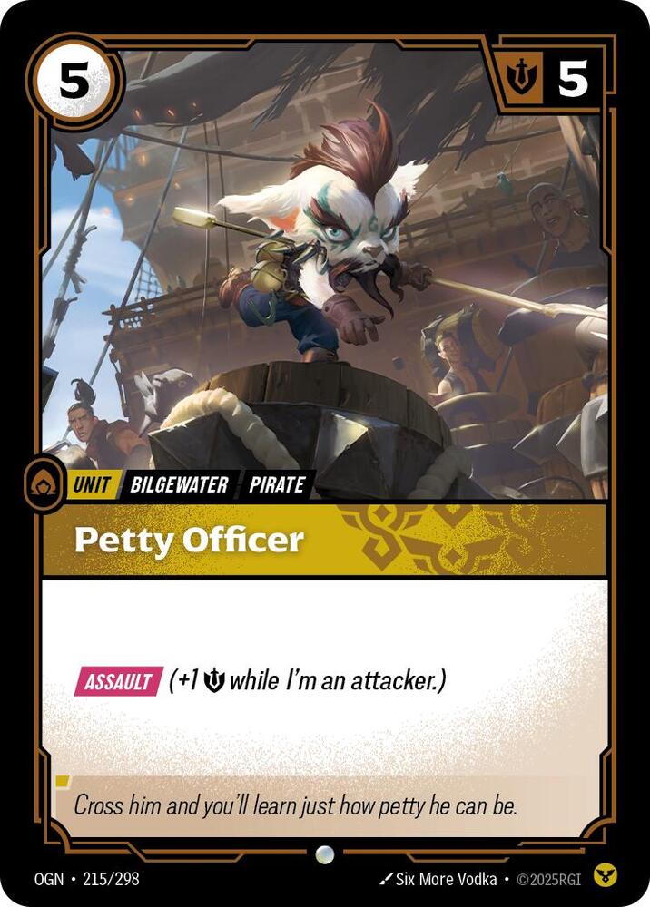 Petty Officer 215/298 (Origins)  | Good Games Morley