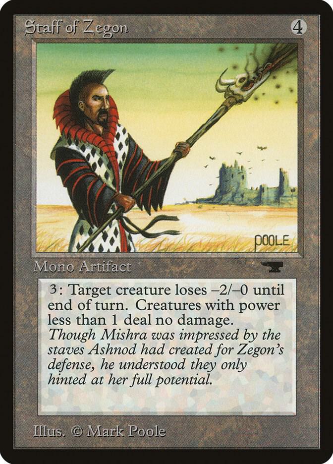 Staff of Zegon 65/100 (Antiquities)  | Good Games Morley