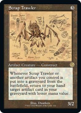 Scrap Trawler Schematic 112 (The Brothers' War: Retro Frame Artifacts)  | Good Games Morley