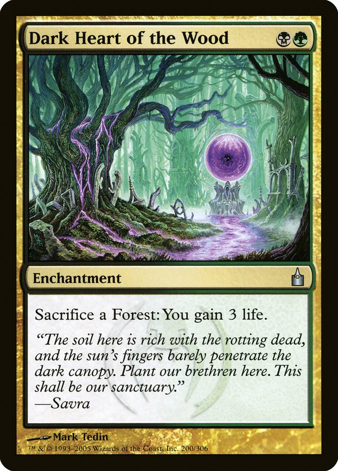 Dark Heart of the Wood 200/306 (Ravnica: City of Guilds)  | Good Games Morley