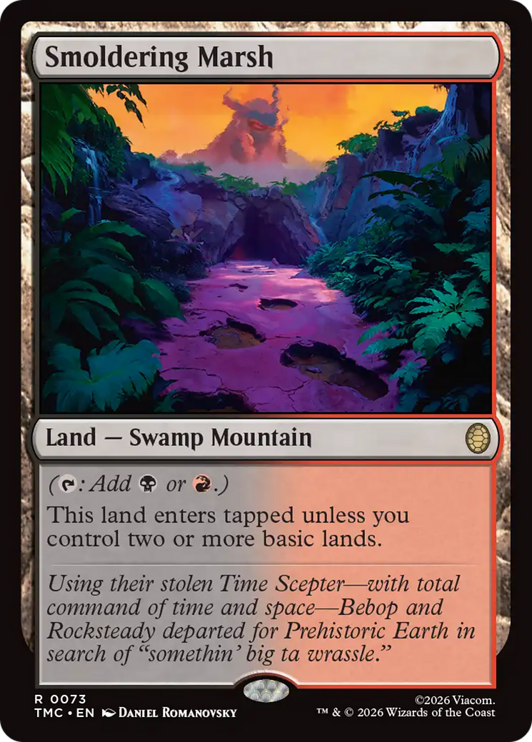 Smoldering Marsh [Teenage Mutant Ninja Turtles Commander] | Good Games Morley