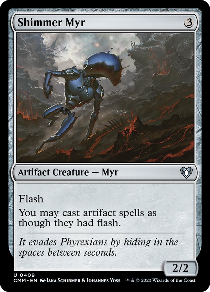 Shimmer Myr 409/451 (Commander Masters)  | Good Games Morley