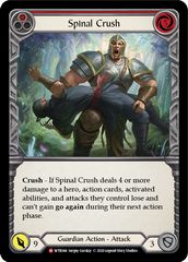 Spinal Crush [U-WTR044] (Welcome to Rathe Unlimited)  Unlimited Rainbow Foil | Good Games Morley